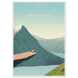 Poster: Trolltunga Travel Poster