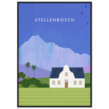 Poster: Stellenbosch Travel Poster