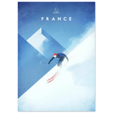 Poster: Ski France Travel Poster