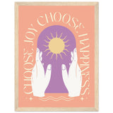 Poster: Choose Joy Choose Happiness