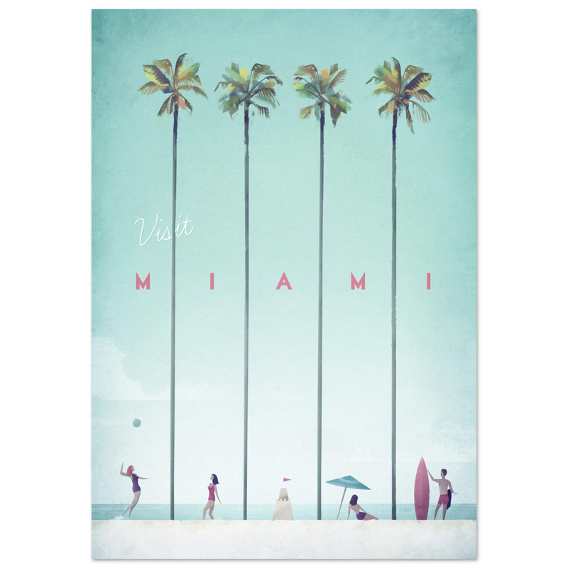 Poster: Miami Travel Poster