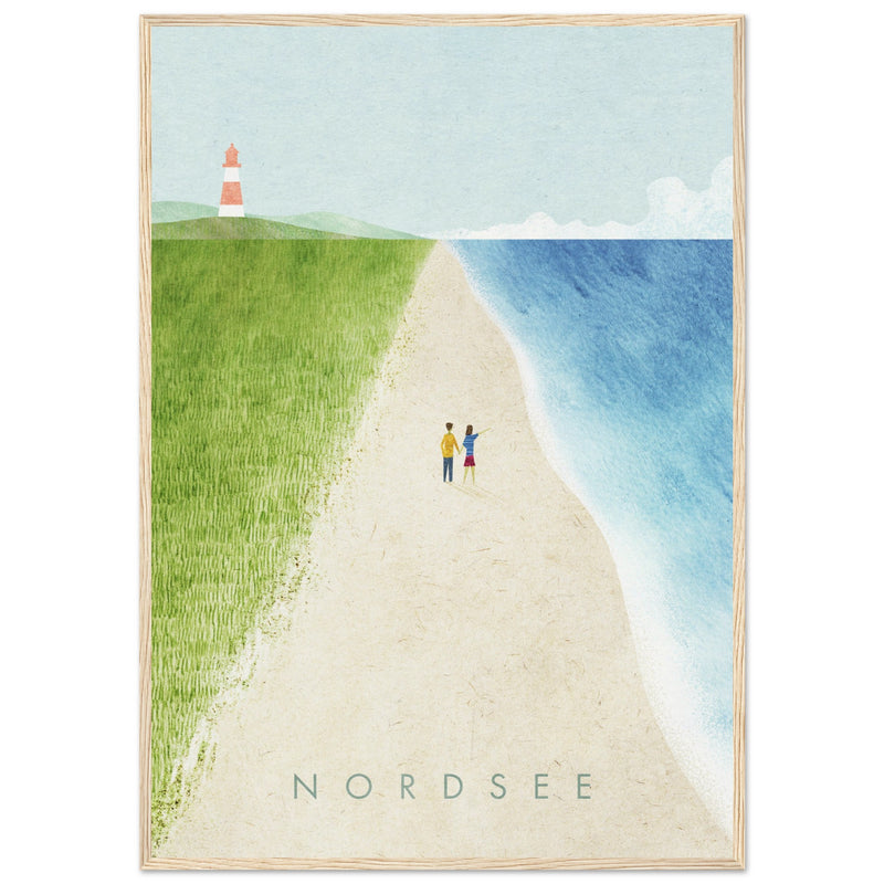 Poster: Nordsee Travel Poster