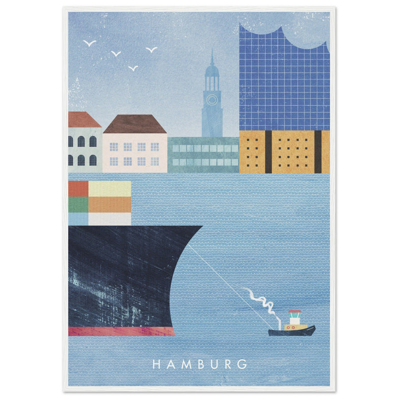 Poster: Hamburg Travel Poster