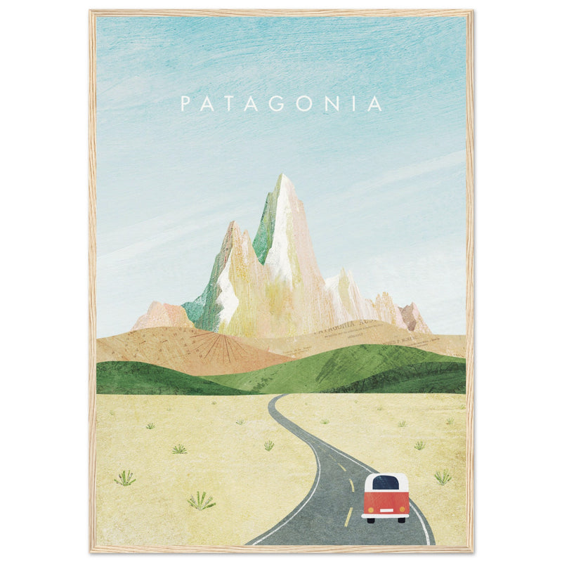 Poster: Patagonia Travel Poster