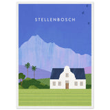 Poster: Stellenbosch Travel Poster