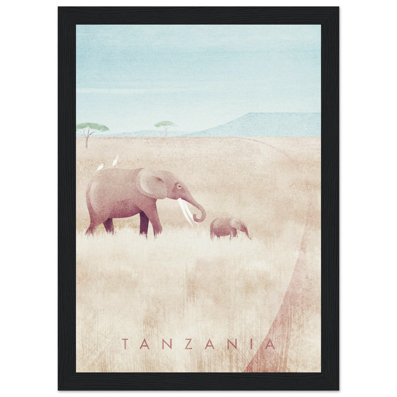 Poster: Tanzania Travel Poster