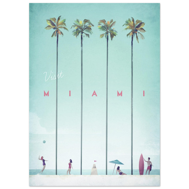 Poster: Miami Travel Poster