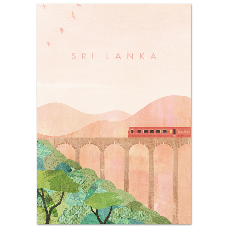 Poster: Sri Lanka Travel Poster