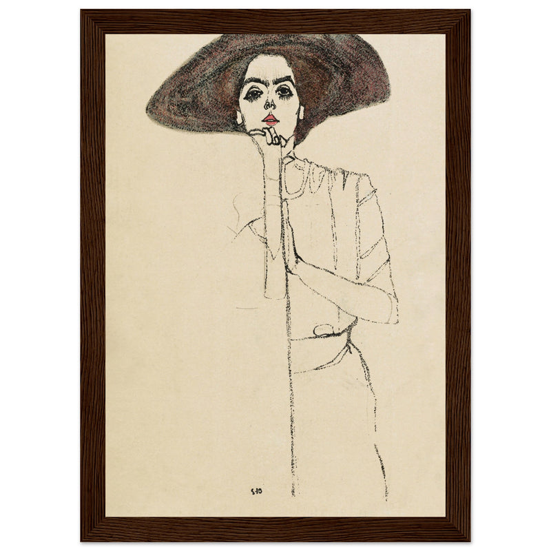 Poster: Portrait of a Woman 1910