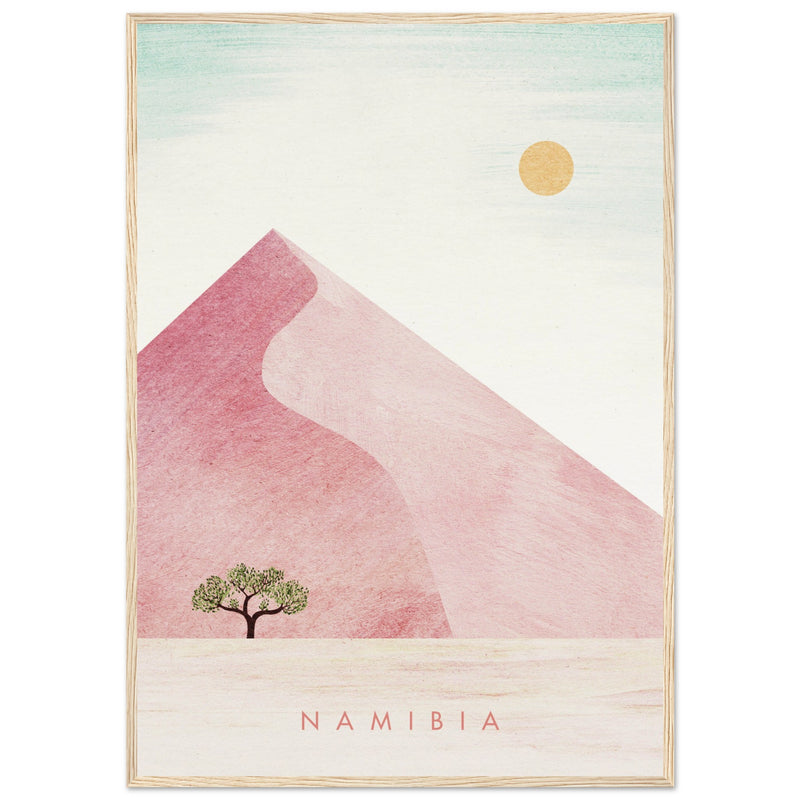 Poster: Namibia Travel Poster