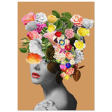 Poster: Floral portrait