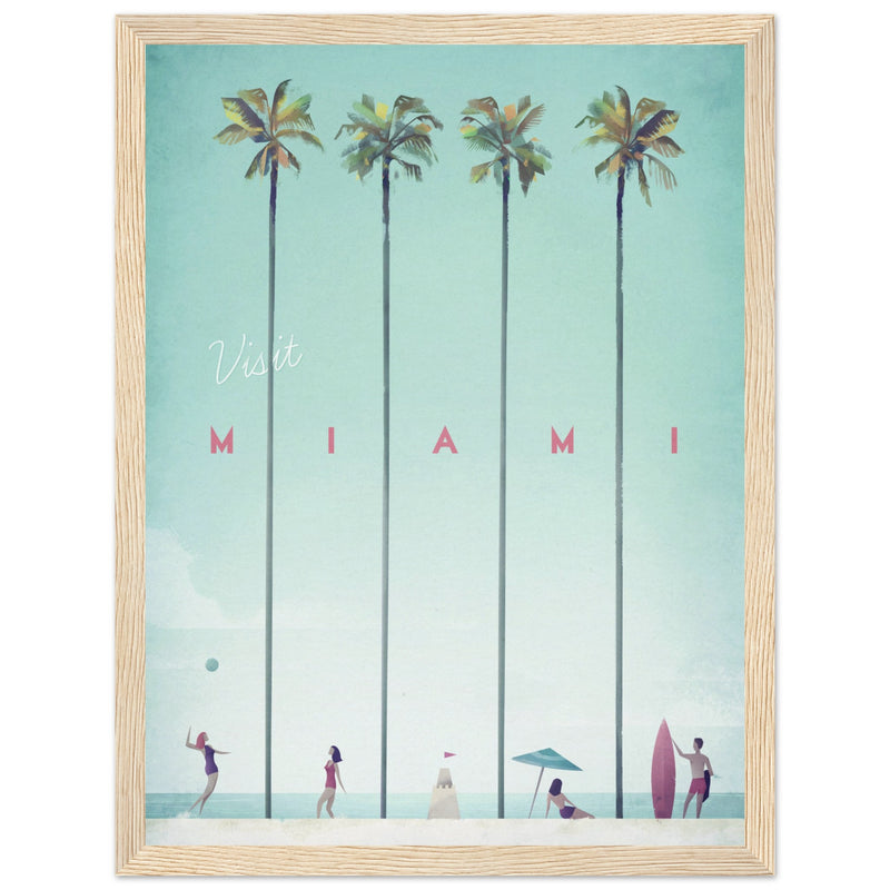 Poster: Miami Travel Poster