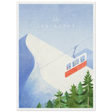 Poster: Les Alpes Travel Poster