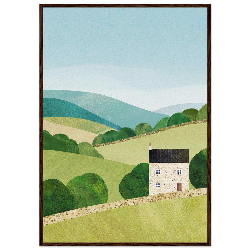 Poster: English landscape