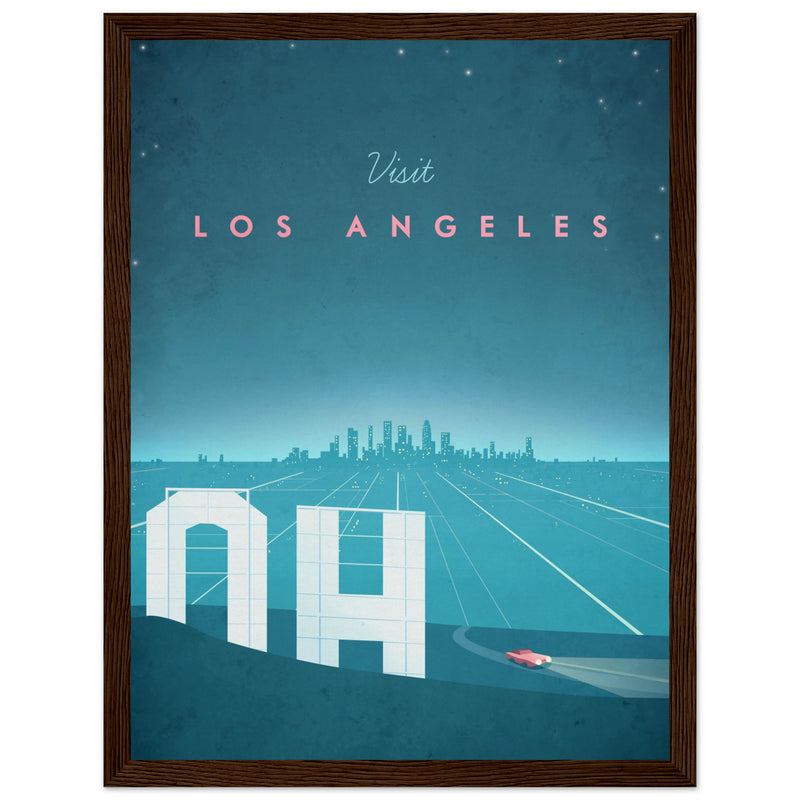 Poster: Los Angeles Travel Poster