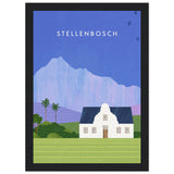 Poster: Stellenbosch Travel Poster