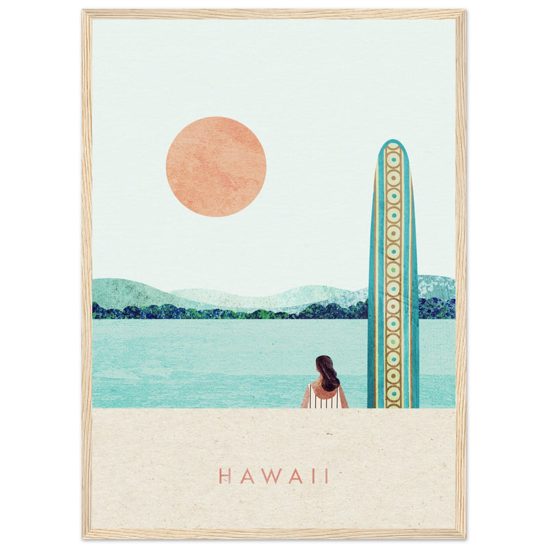 Poster: Hawaii II Travel Poster