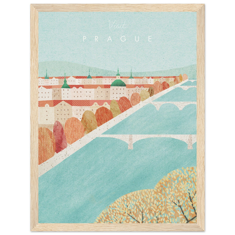 Poster: Prague Travel Poster