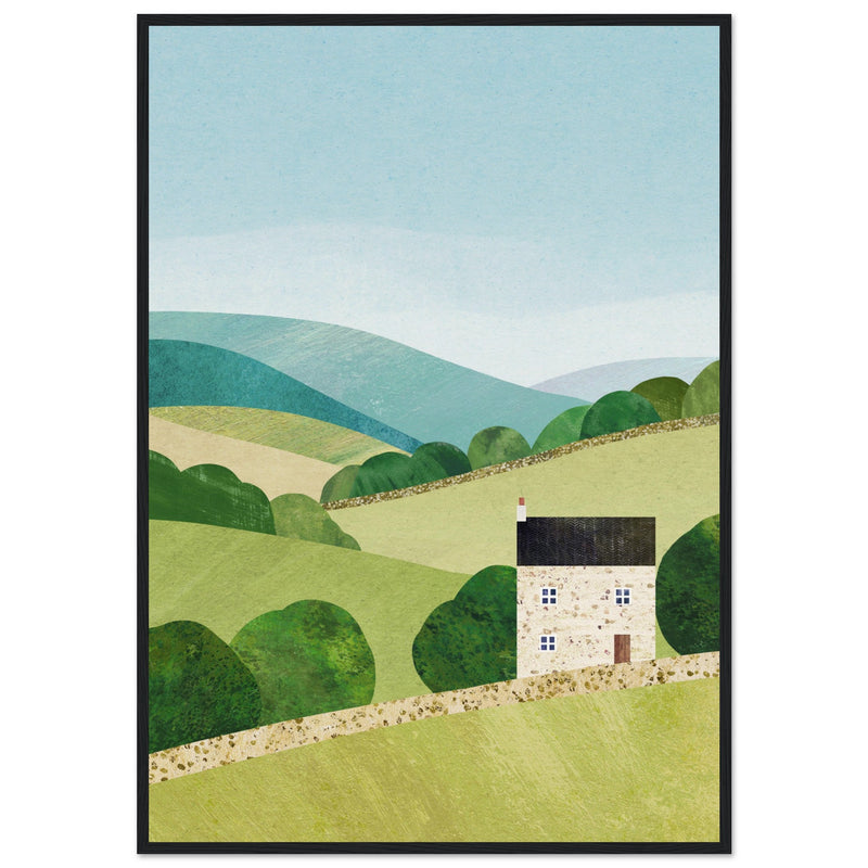 Poster: English landscape