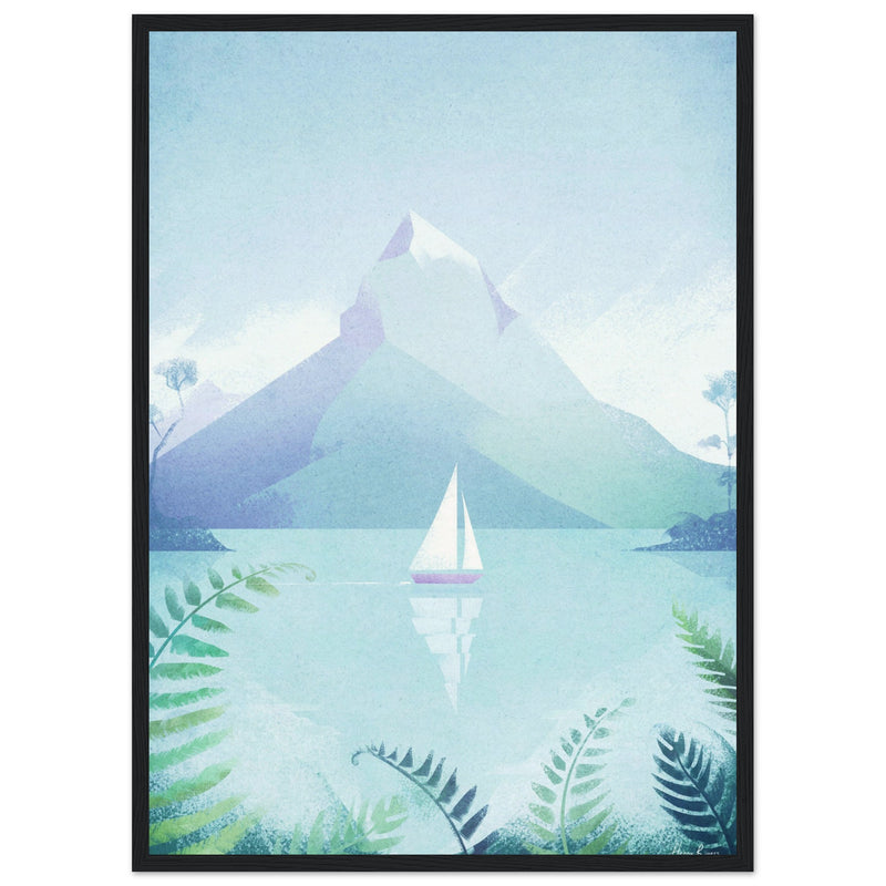 Poster: Mountain lake II