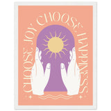 Poster: Choose Joy Choose Happiness