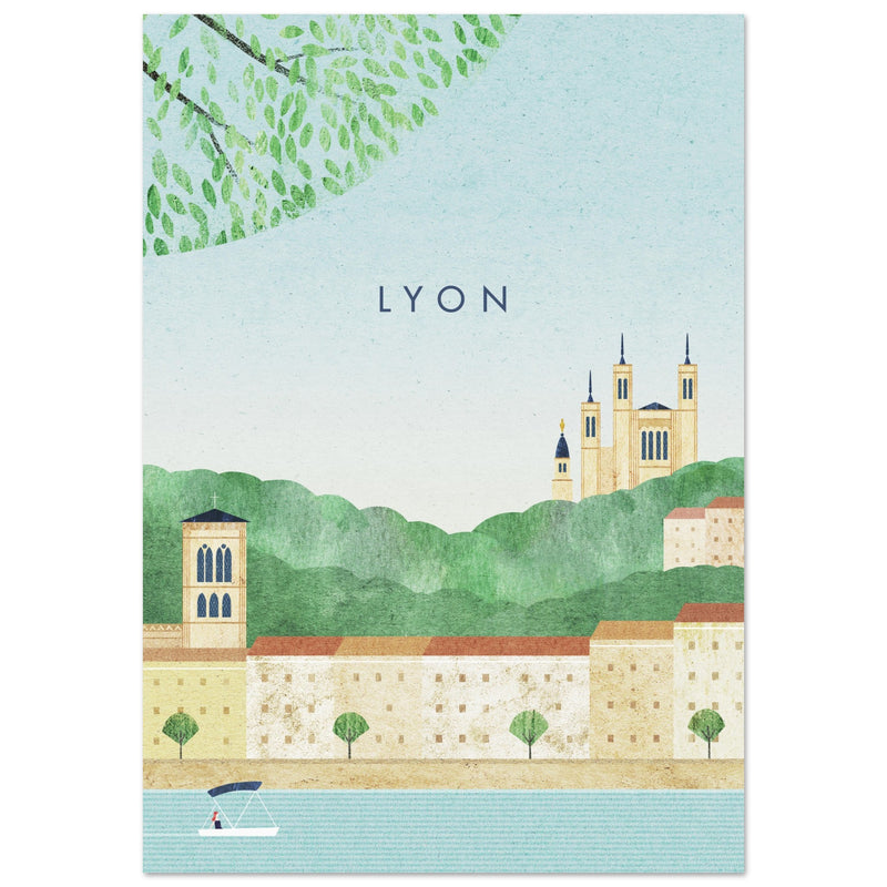 Poster: Lyon Travel Poster