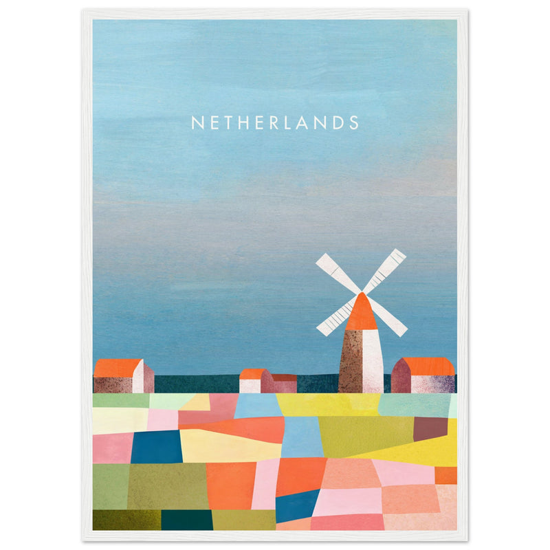 Poster: Netherlands Travel Poster