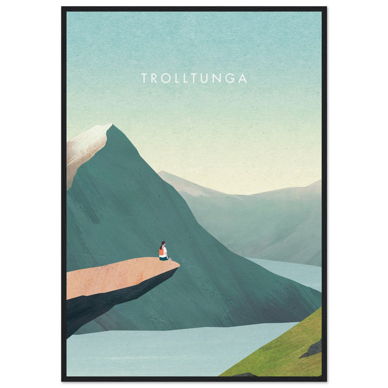 Poster: Trolltunga Travel Poster