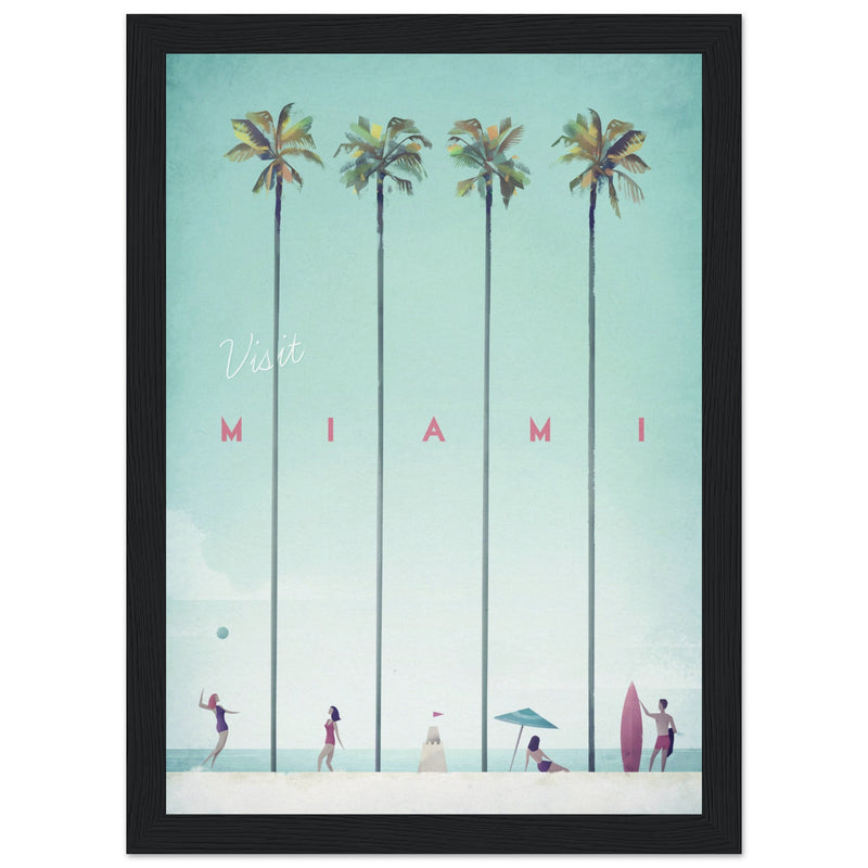 Poster: Miami Travel Poster