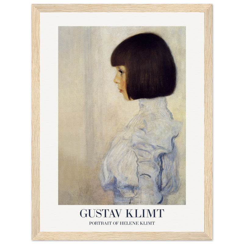 Poster: Portrait of Helene Klimt (1898) Poster