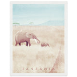 Poster: Tanzania Travel Poster