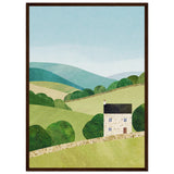 Poster: English landscape