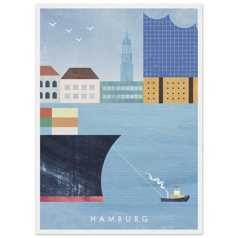 Poster: Hamburg Travel Poster