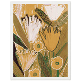 Poster: Magic Wildflowers / Yellow & Green