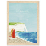 Poster: Normandy Travel Poster