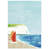 Poster: Normandy Travel Poster