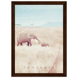 Poster: Tanzania Travel Poster