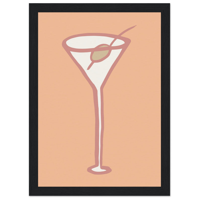 Poster: Olive In Glass Peach Fuzz Poster