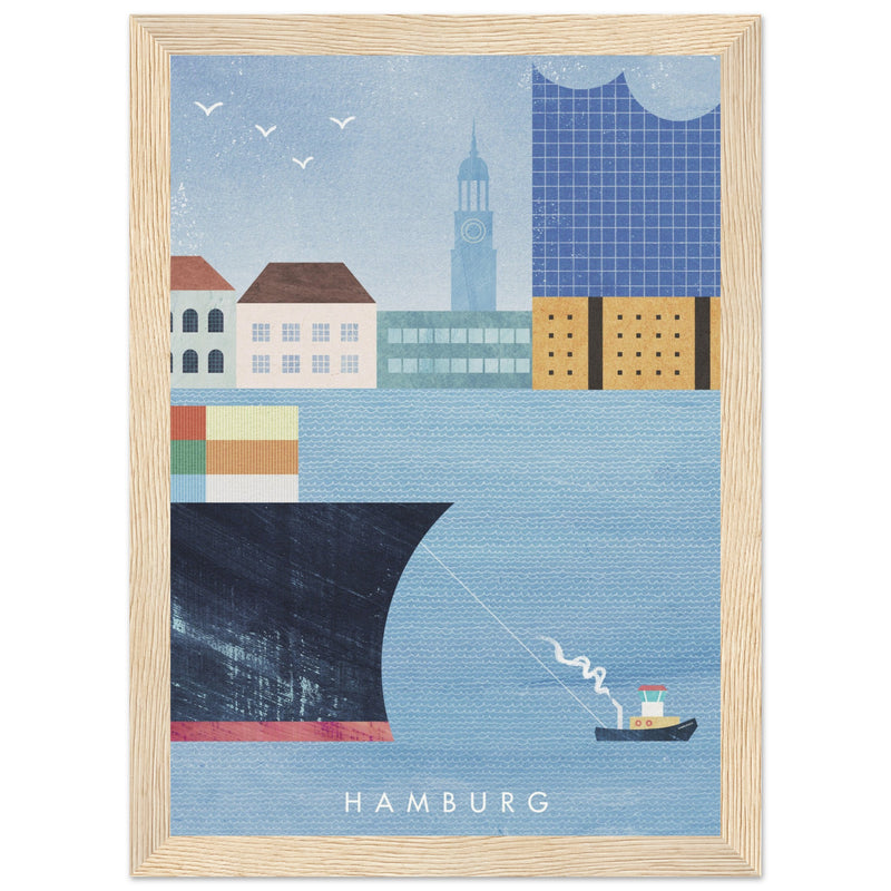 Poster: Hamburg Travel Poster