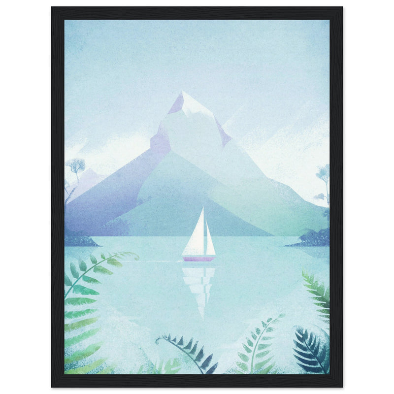 Poster: Mountain lake II