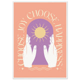 Poster: Choose Joy Choose Happiness