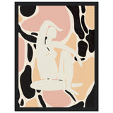 Poster: Abstract Woman Pictufy Studio Peach Poster