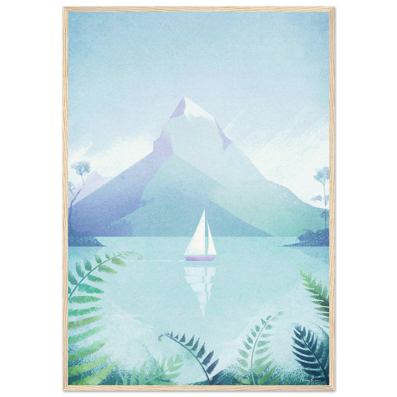 Poster: Mountain lake II