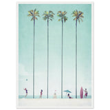 Poster: Palm Tree Beach