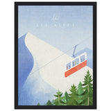 Poster: Les Alpes Travel Poster