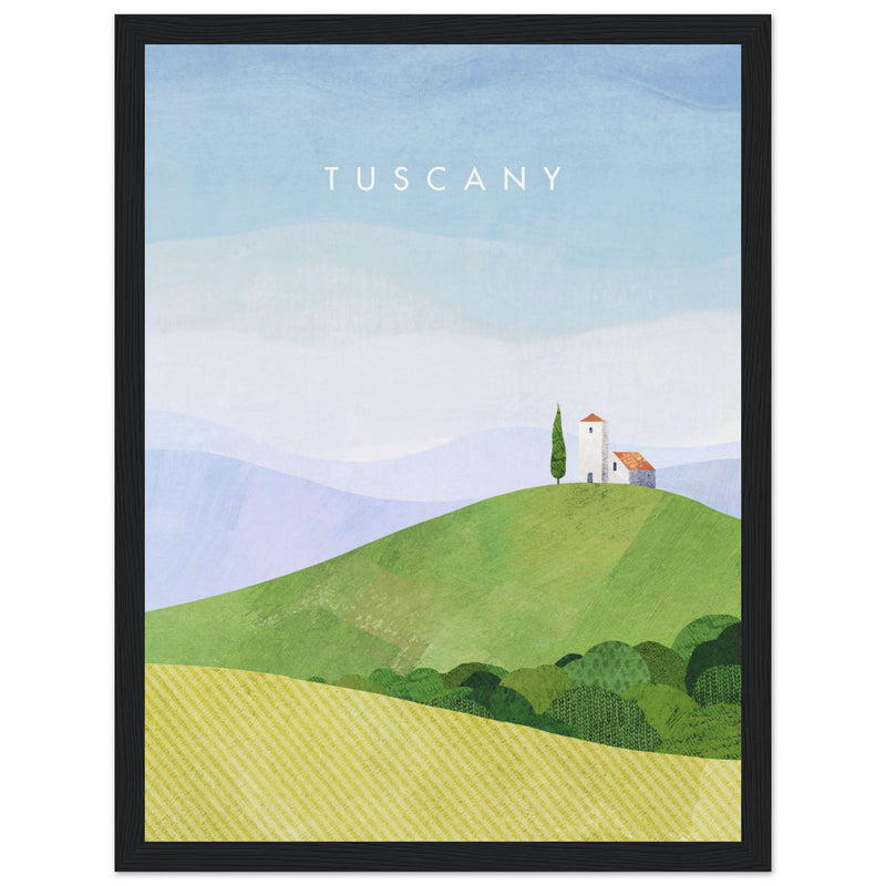 Poster: Tuscany Travel Poster