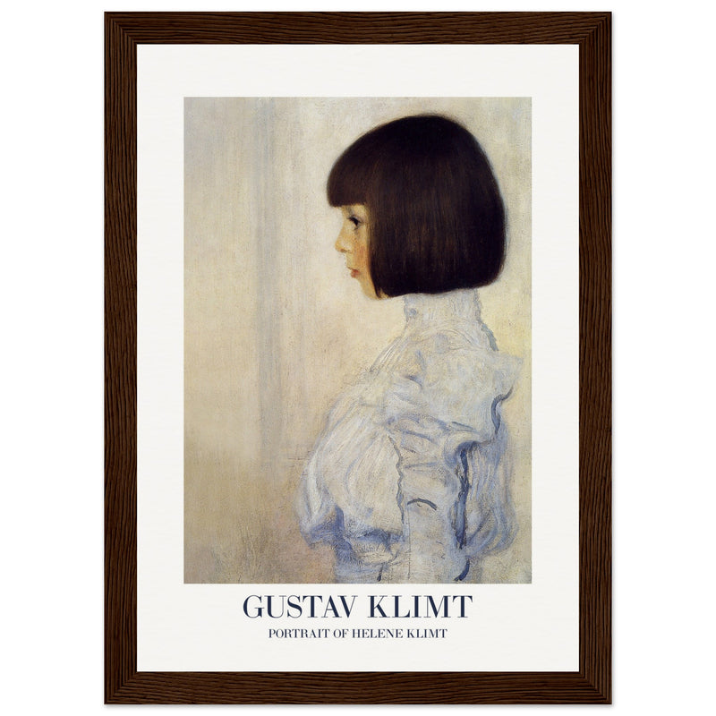 Poster: Portrait of Helene Klimt (1898) Poster