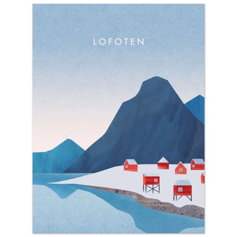 Poster: Lofoten Travel Poster