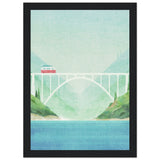 Poster: Surf Van, Bixby Bridge