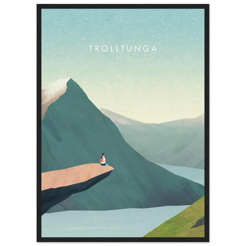 Poster: Trolltunga Travel Poster